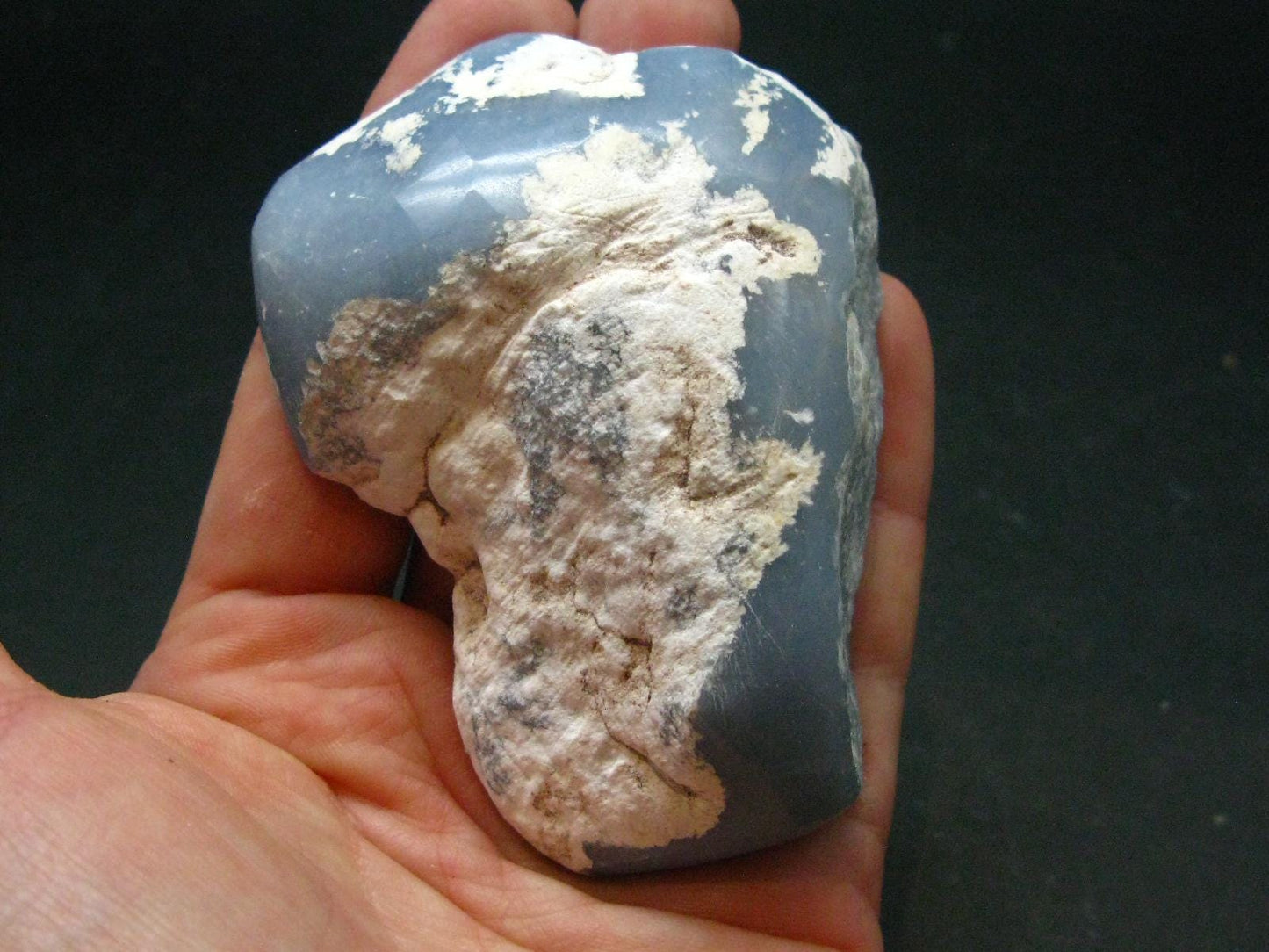 Very Nice Angelite Angellite From Peru - 2.9" - 118.11 Grams