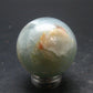 Stunning Lemurian Aquatine Blue Calcite Ball Sphere From Argentina - 1.1" - 37.34 Grams