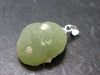 Very nice Prehnite Silver Pendant from Mali - 1.0"