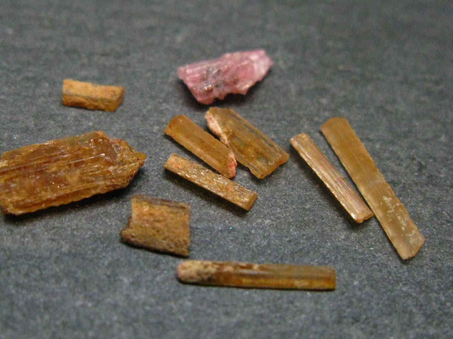 Lot of 10 Rare Gem Vayrynenite Crystals From Afghanistan - 1.92 Carats