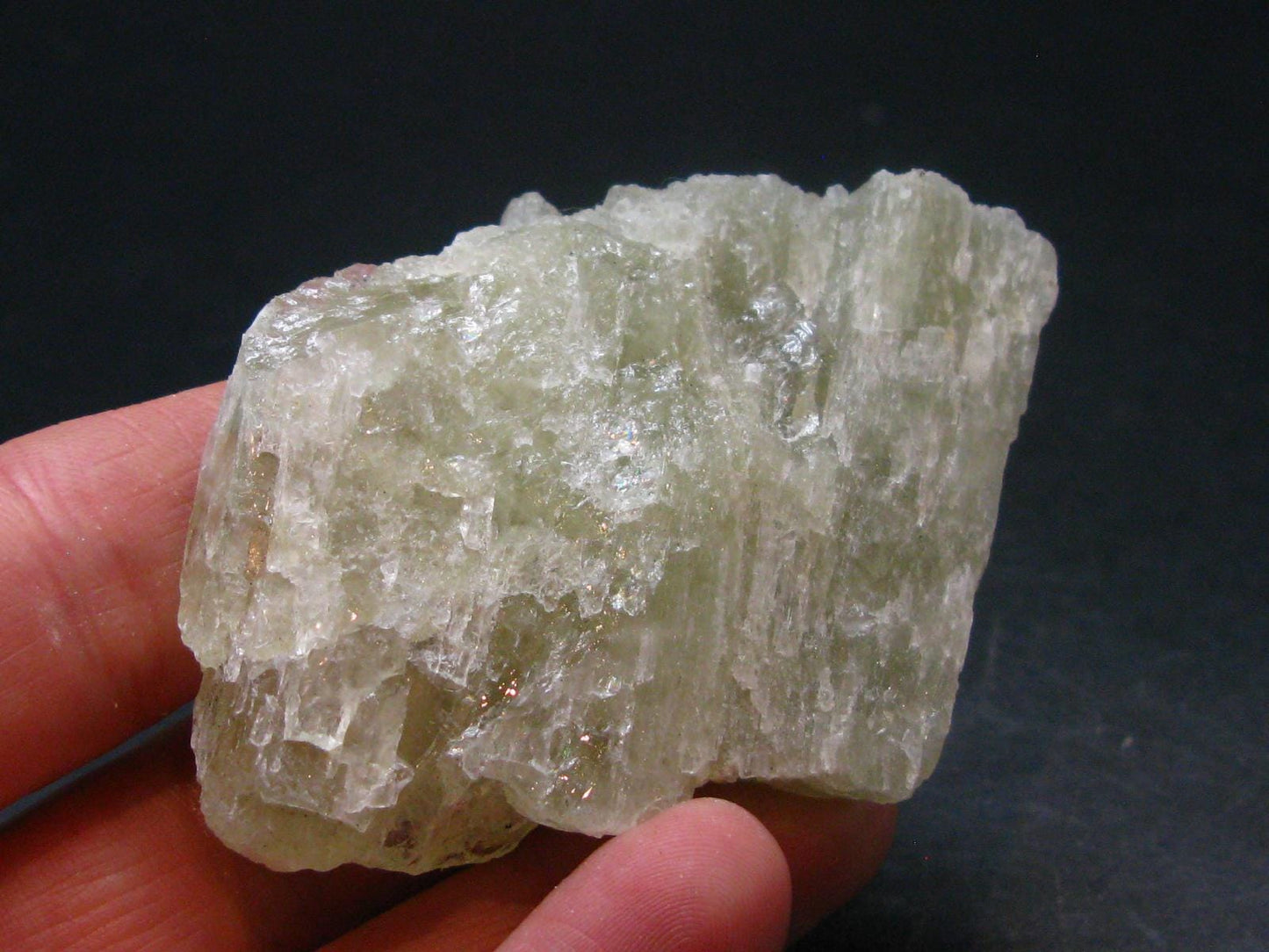 Gem Green Hiddenite Spodumene Crystal From Brazil - 2.1" - 44.76 Grams