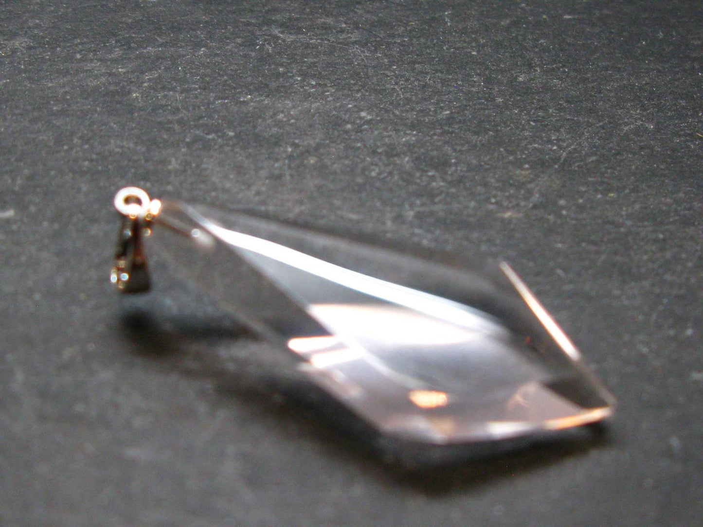 Symbol of Love and Beauty!! Natural Rose Quartz Pendant In 925 Silver From Brazil - 1.7" - 5.14 Grams
