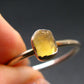 Libyan Tektite Sterling Silver Ring from Libya - Size 10 - 2.01 Grams