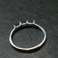 Natural Rich Purple Color Amethyst Sterling Silver Ring - 1.55 Grams - Size 8