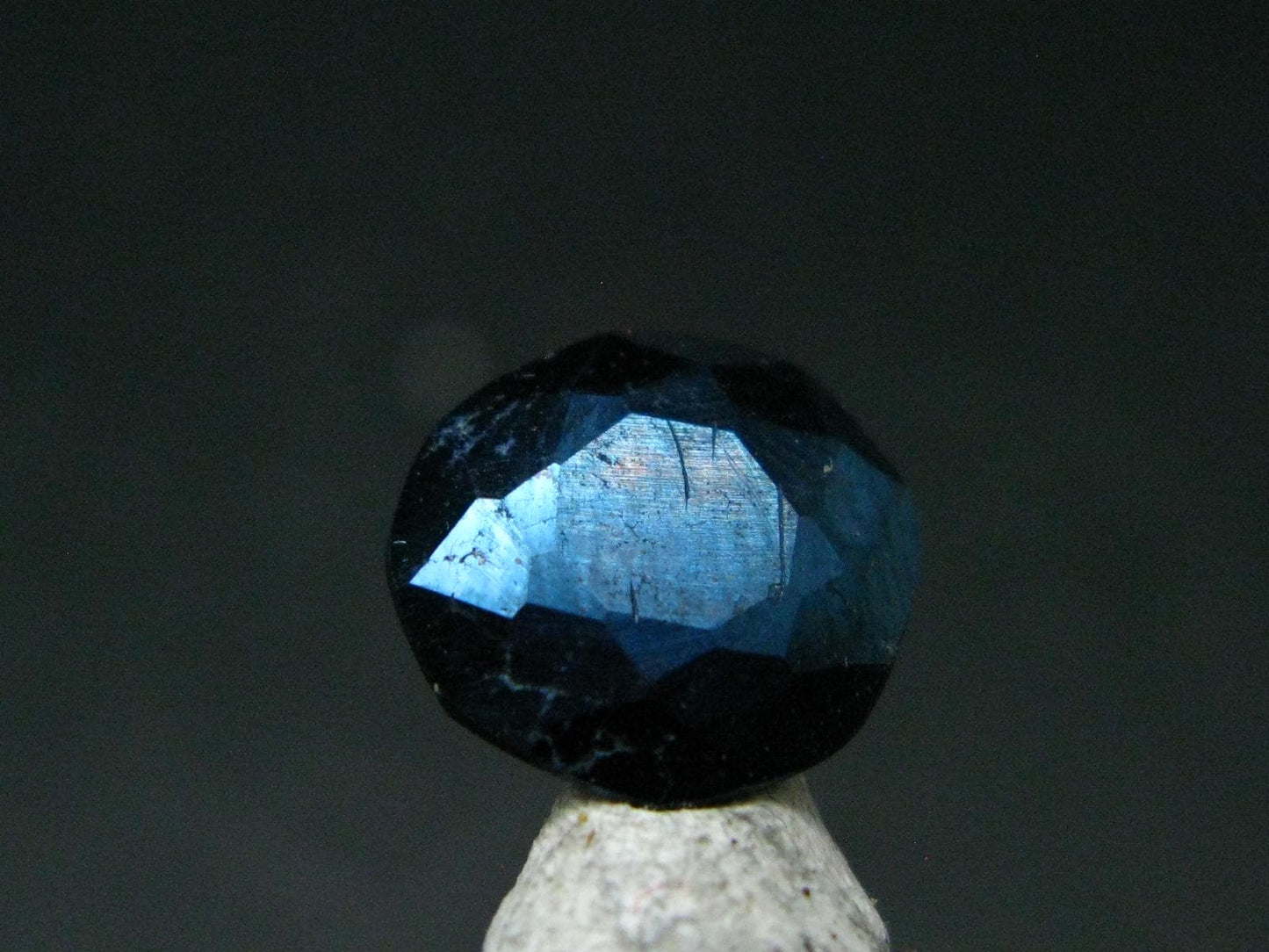 Rare Gem Covellite Cut Stone from Poland - 4.13 Carats