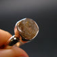 Green Herderite Silver Ring From Brazil - 2.04 Grams - Size 7