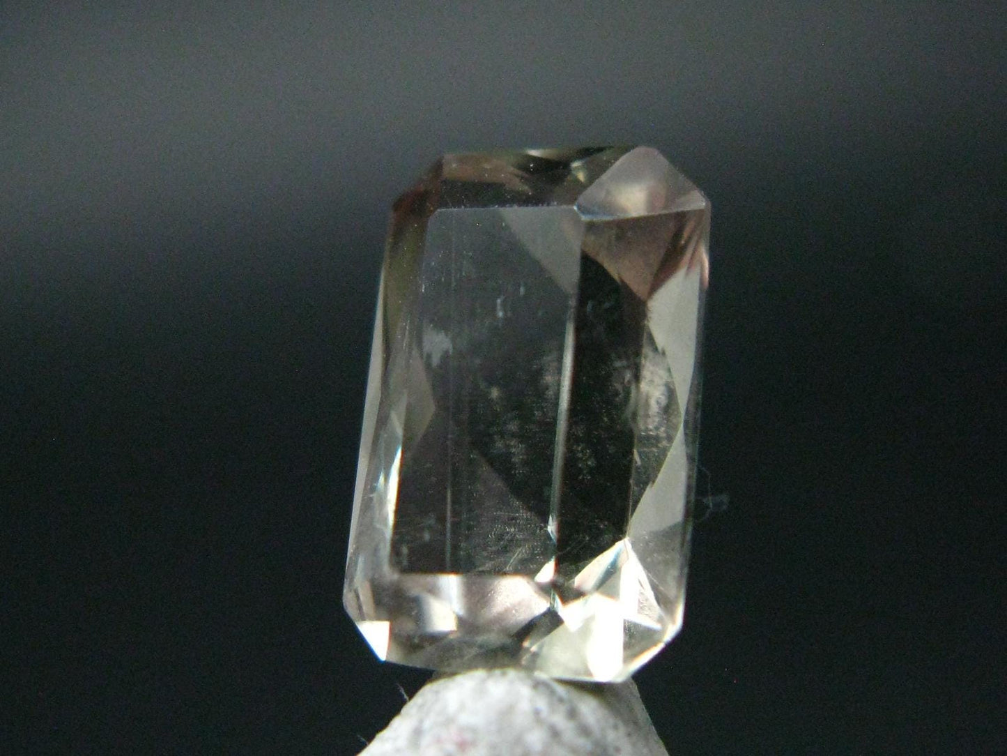 Gem Diaspore Cut Stone From Turkey - 3.09 Carats