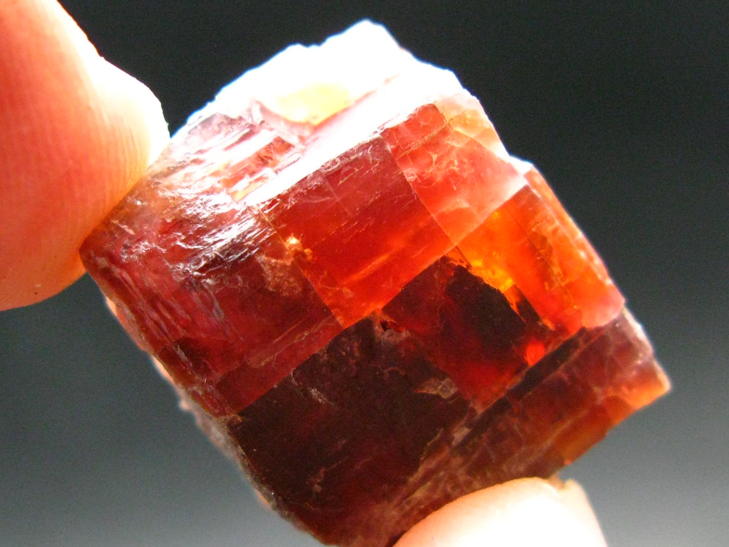 Rare Red Gem Villiaumite Crystal from Russia - 1.1" - 14.39 Grams