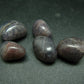 Lot of 5 tumbled natural Iolite Cordierite “water sapphire” stone from India
