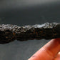 Rare Large Black Tibetan Tektite Raw Piece from Tibet - 3.3" - 34.59 Grams
