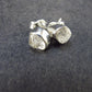 Natural Herkimer Diamond Silver Set From New York - 5.6 Grams
