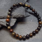 Biotite Mica Genuine Bracelet ~ 7 Inches ~ 6mm Round Beads