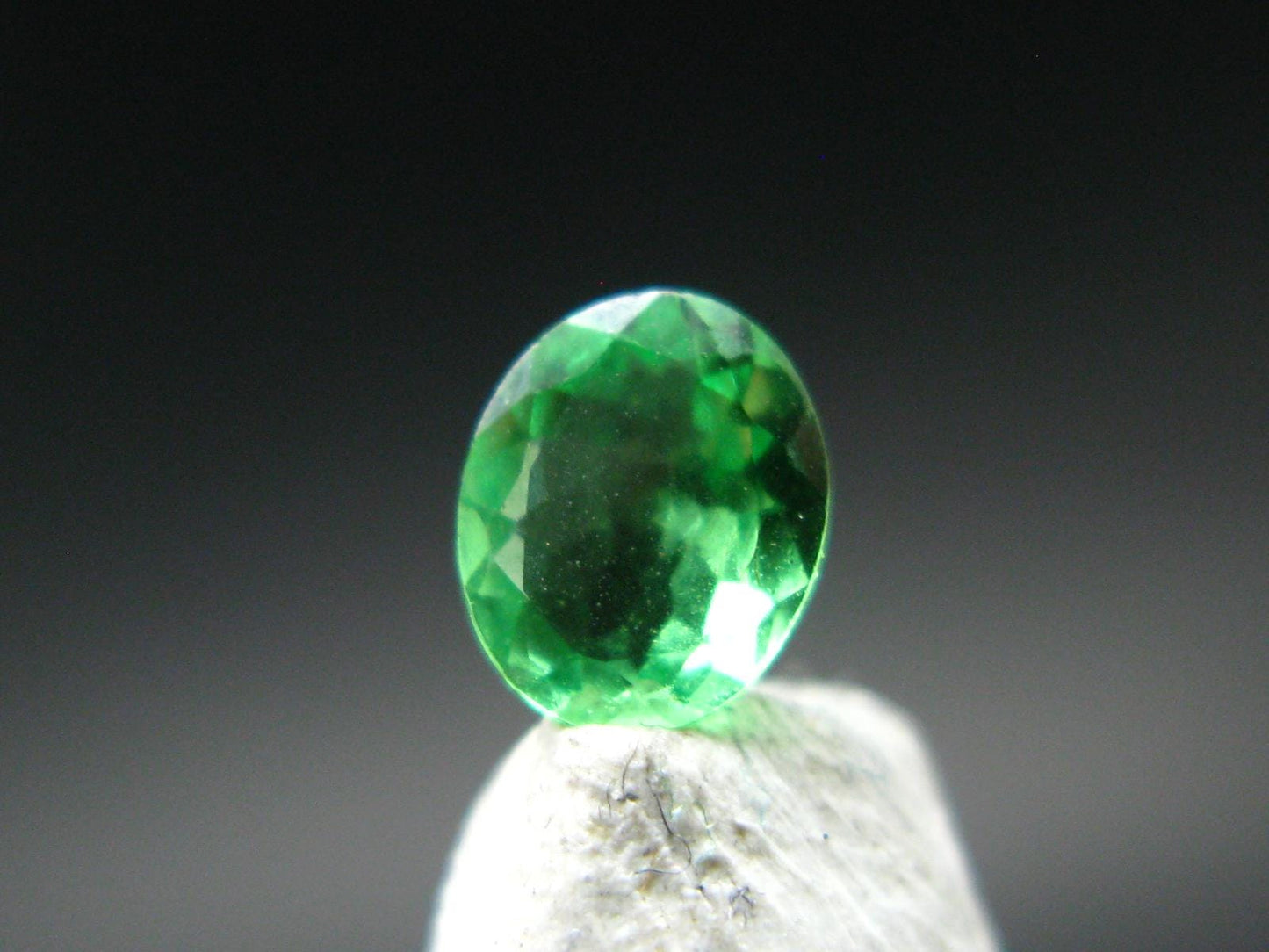 Gem Tsavorite Tsavolite Garnet Cut Stone From Tanzania - 0.48 Carats