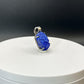 Raw Azurite Silver Pendant | Deep Blue Crystal Necklace | Natural Stone Jewelry