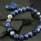 Sodalite Genuine Bracelet ~ 7 Inches ~ 8mm Round Beads