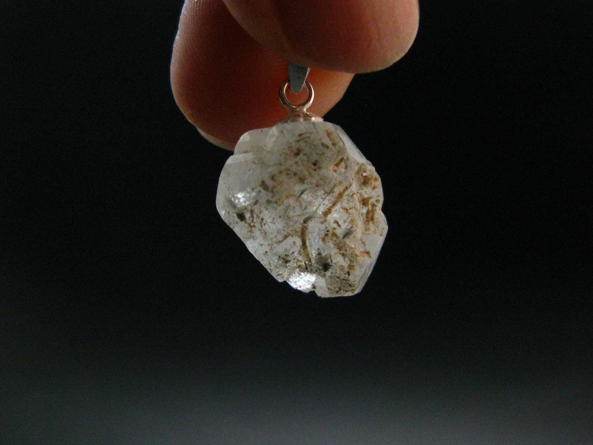 Rare Phenakite Phenacite Crystal Pendant from Madagascar - 2.51 Grams - 0.9"