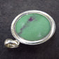 Ruby In Zoisite Silver Pendant from India - 1.3" - 6.7 Grams
