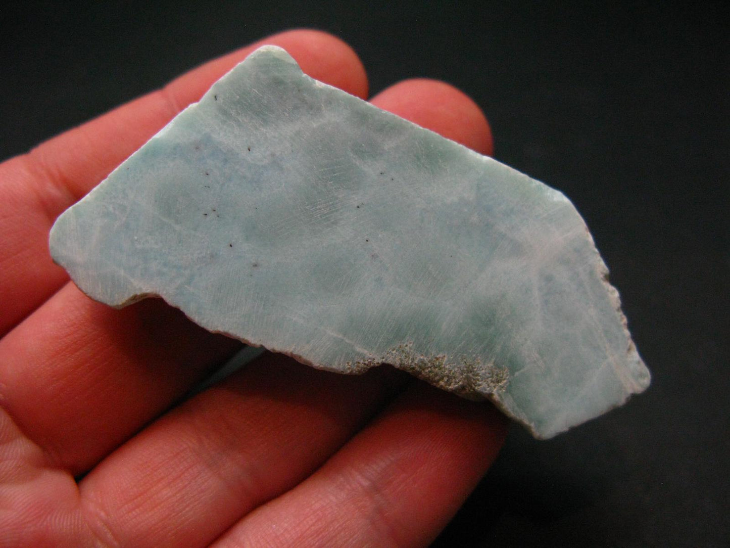 Larimar Polished Slab From Dominican Republic - 2.4"