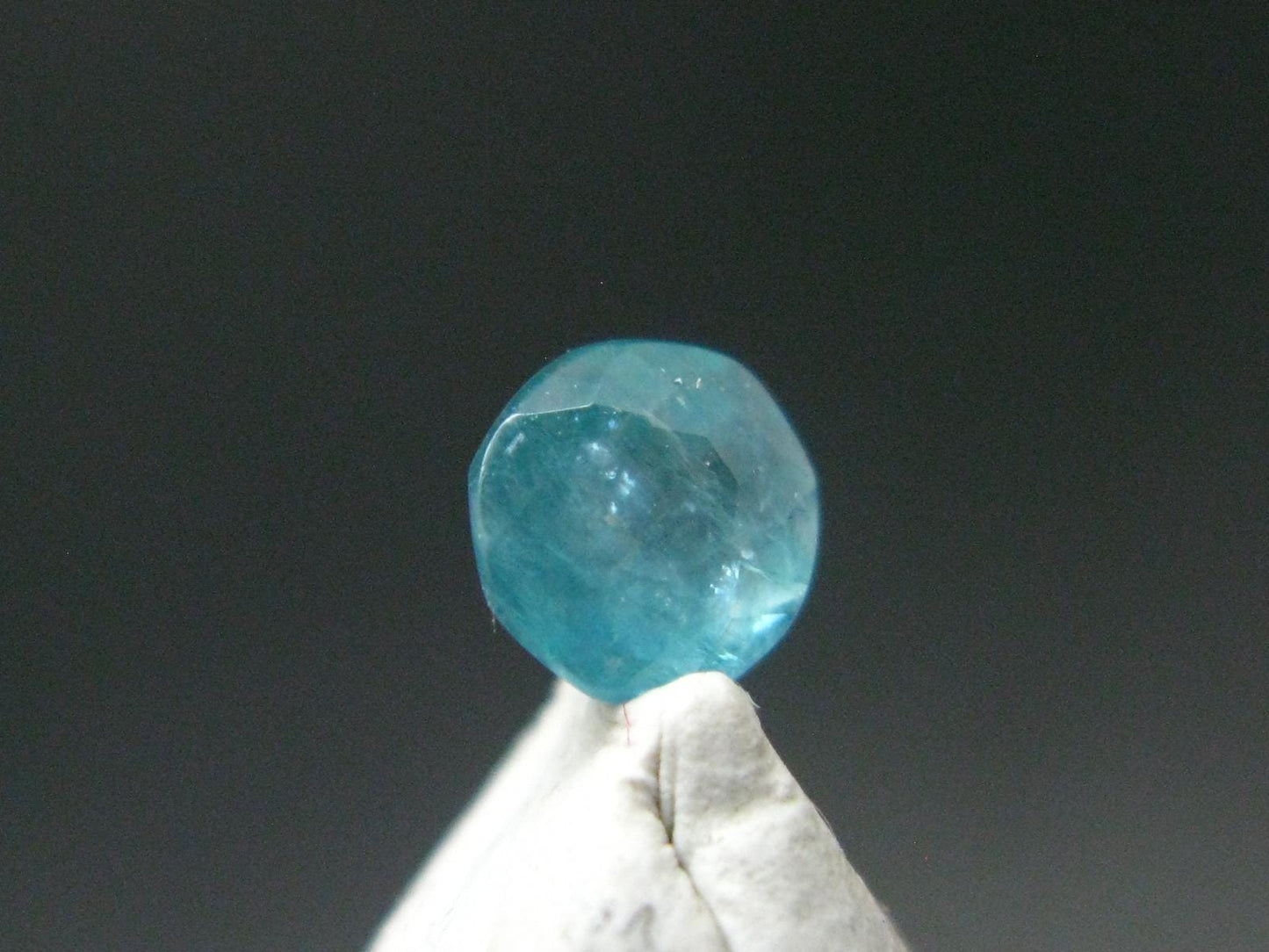 Extremely Rare Grandidierite Cut Stone From Madagascar - 0.43 Carats