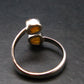 Green Herderite Silver Ring From Brazil - 2.38 Grams - Size 9