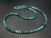 Extremely Rare Grandidierite Necklace From Madagascar - 19" - 6mm Facet Beads