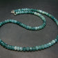 Extremely Rare Grandidierite Necklace From Madagascar - 19" - 6mm Facet Beads