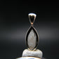 Raw Rare Natrolite Crystal Silver Pendant From Russia - 0.7" - 1.08 Grams