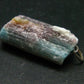 Rarest Paraiba Copper Blue Tourmaline Crystal Silver Pendant From Brazil - 1.6" - 9.08 Grams