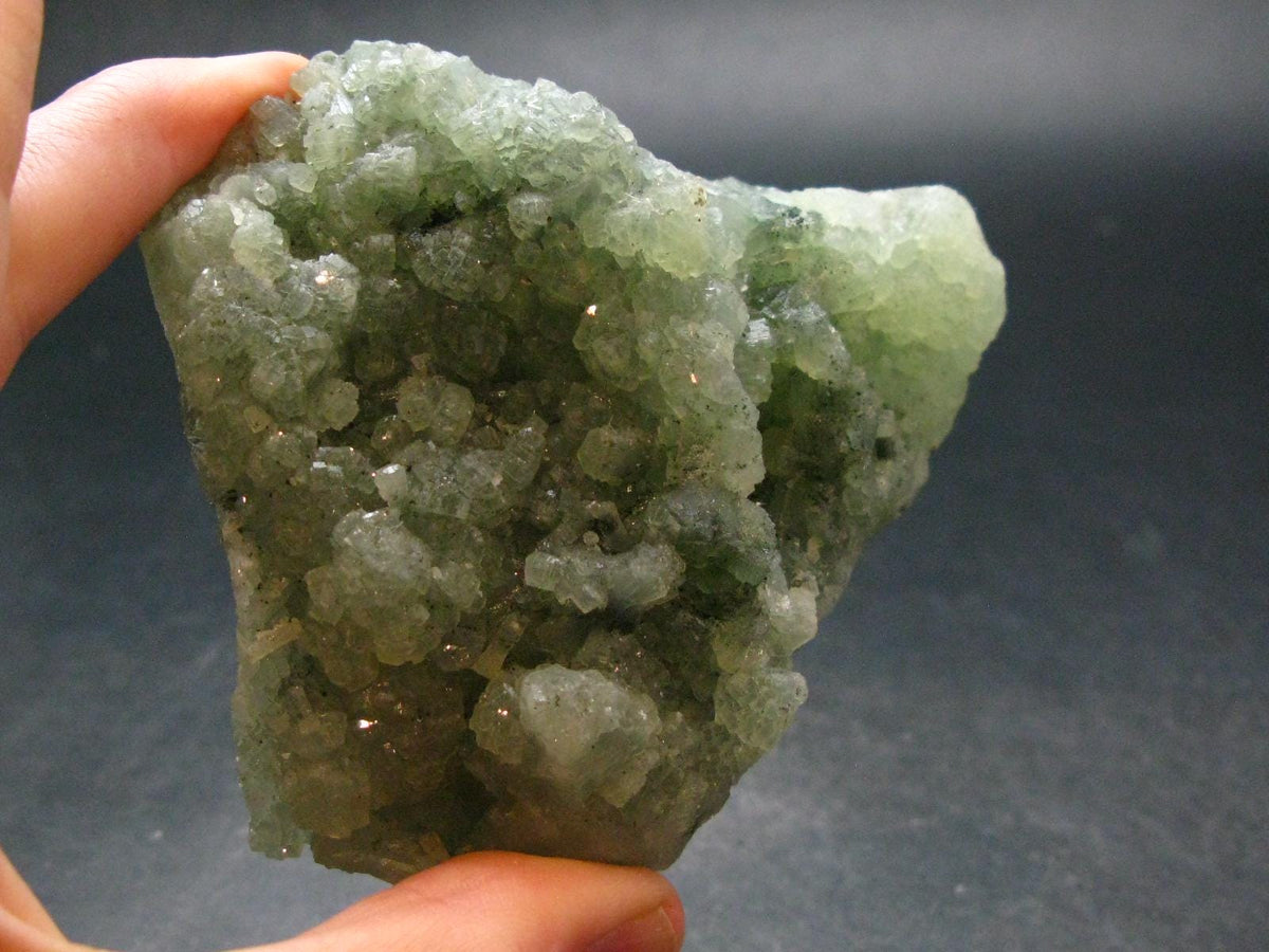 Prehnite Cluster From Morocco -3.6" - 270.0 Grams