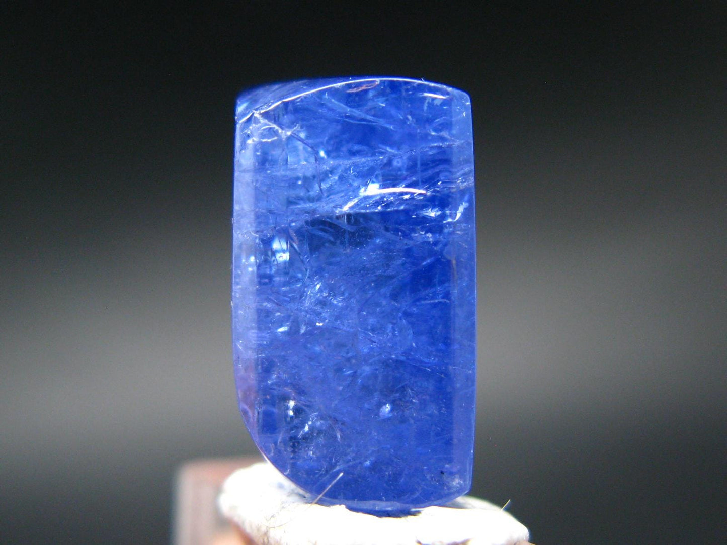 Fine Gem Tanzanite Zoisite Polished Stone From Tanzania - 16.71 Carats - 0.6"