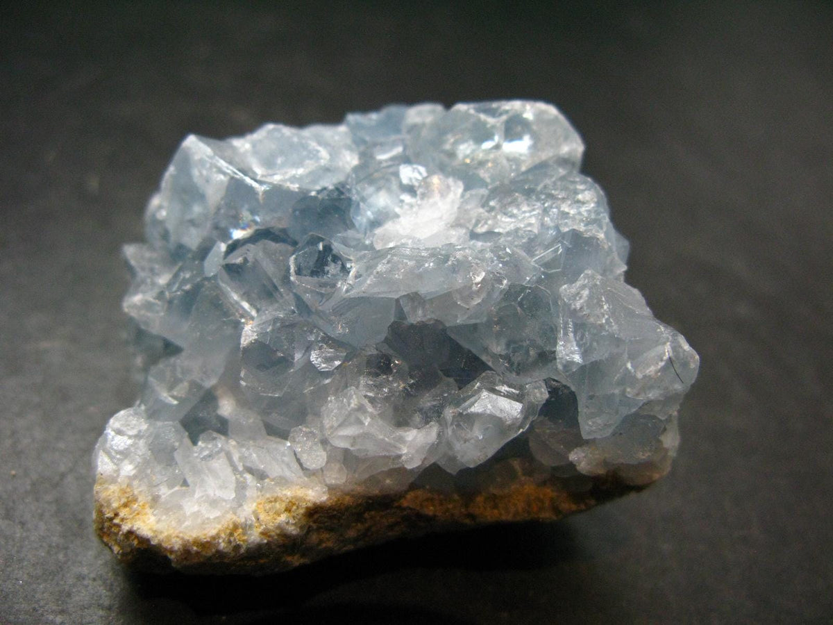 Natural Sky Blue Celestite Celestine Cluster from Madagascar - 1.9" - 116.53 Grams