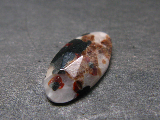 Very Rare Zincite Zinkite & Willemite Cabochon From USA - 2.85 Carats