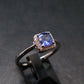 Tanzanite (Zoisite) Sterling Silver Ring - 2.09 Grams - Size 7