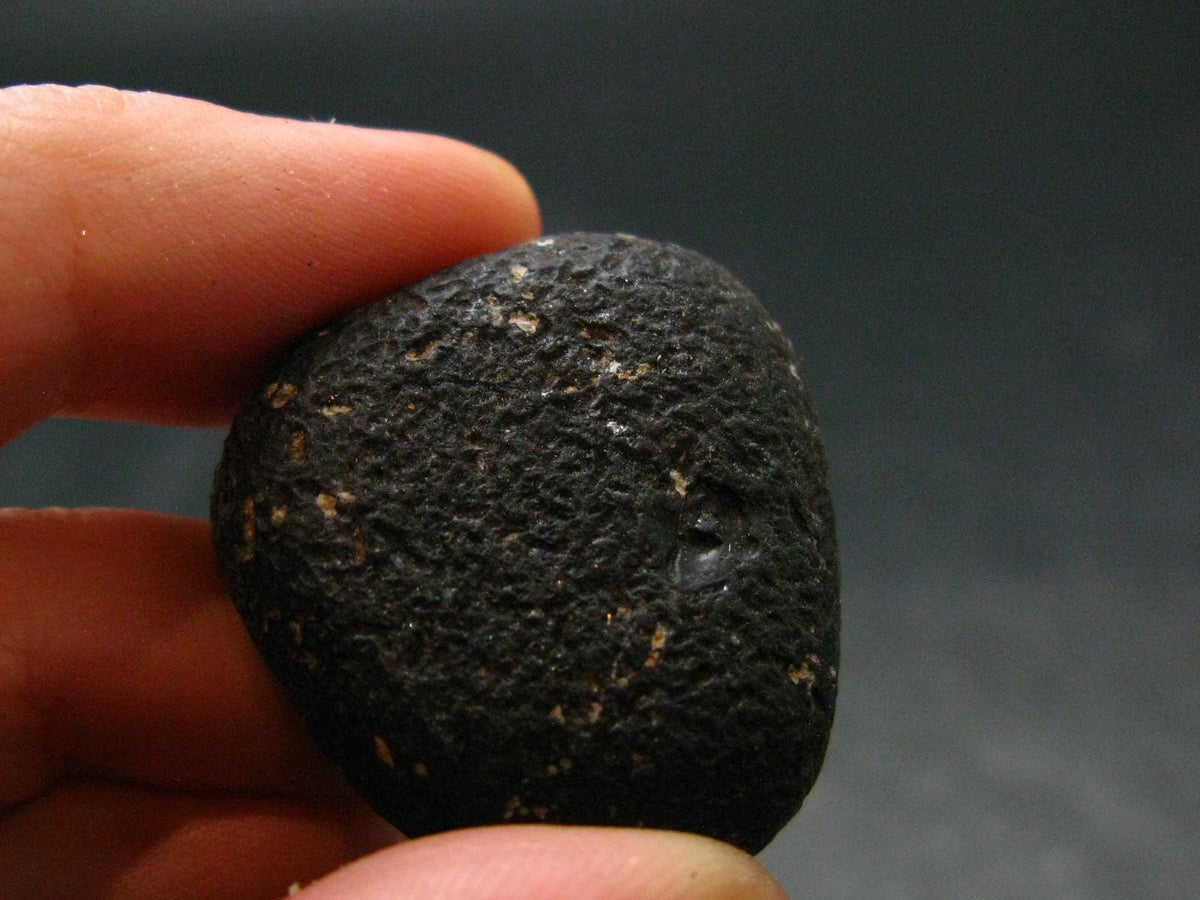 Rare Saffordite Cintamani Stone Pseudotektite Piece from Arizona USA - 63.10 Carats - 1.1"