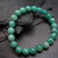 Emerald Gem Genuine Bracelet ~ 7 Inches ~ 8mm Round Beads