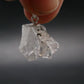 Phenakite Phenacite Silver Pendant from Brazil - 0.9 Inches - 2.75 Grams