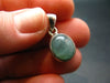 Extremely Rare Grandidierite Silver Pendant From Madagascar - 0.8" - 2.46 Grams