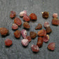 Rare Lot of 25 Pezzottaite Pink Beryl Crystals from Madagascar - 9.66 Carats