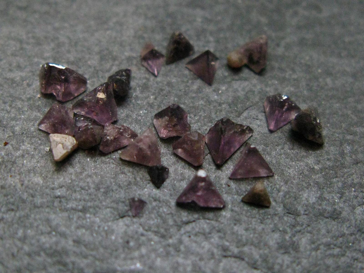 Lot of 25 Rare Gem Chambersite Crystals From Utah USA - 2.45 Carats
