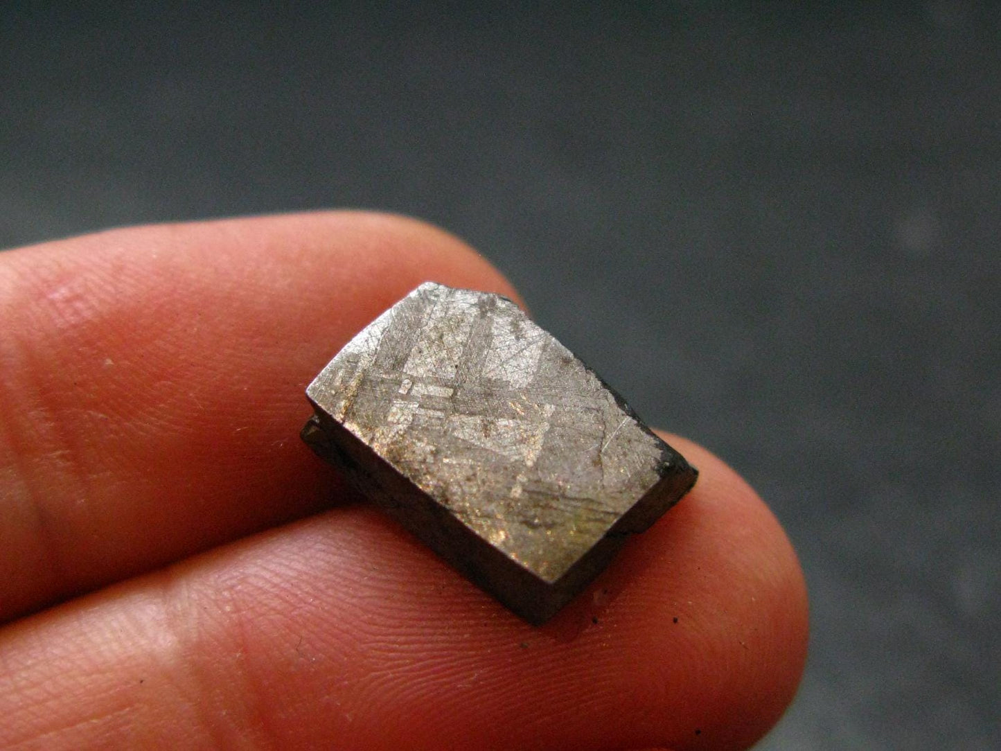 Large Gibeon Meteorite From Namibia - 0.5" - 3.08 Grams