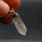 Gem Libyan Desert Glass Tektite Pendant Sterling Silver from Libya - 1.2" - 2.38 Grams