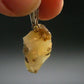 Natural Unpolished Rough Opal With Play of Color 925 Silver Pendant from Ethiopia - 1.0" - 1.61 Grams