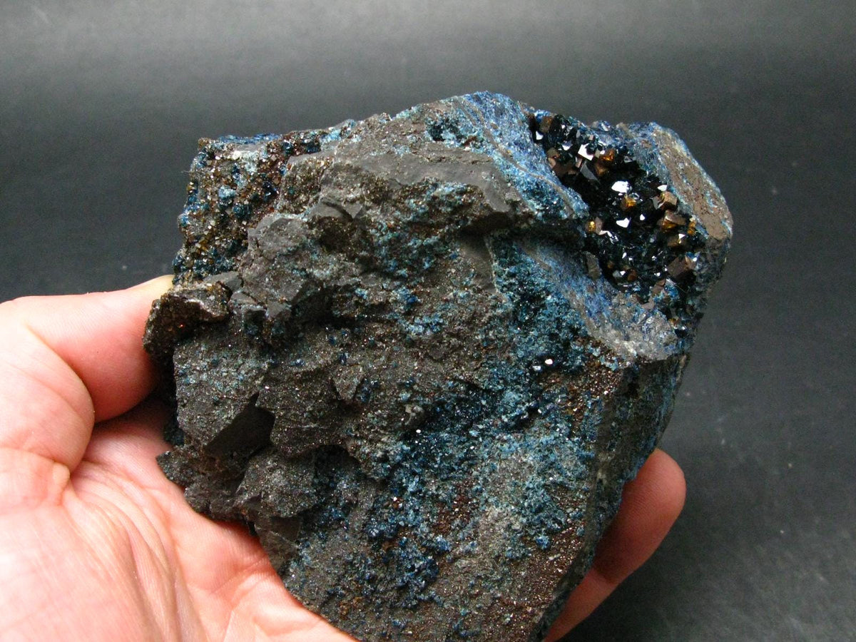 Lazulite Cluster From Canada - 4.4" - 471 Grams