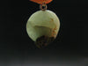 Complete Prehnite Sterling Silver Pendant from Mali - 1.1" - 9.60 Grams