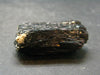 Fine Black Tourmaline Schorl Crystal From Namibia - 1.4"