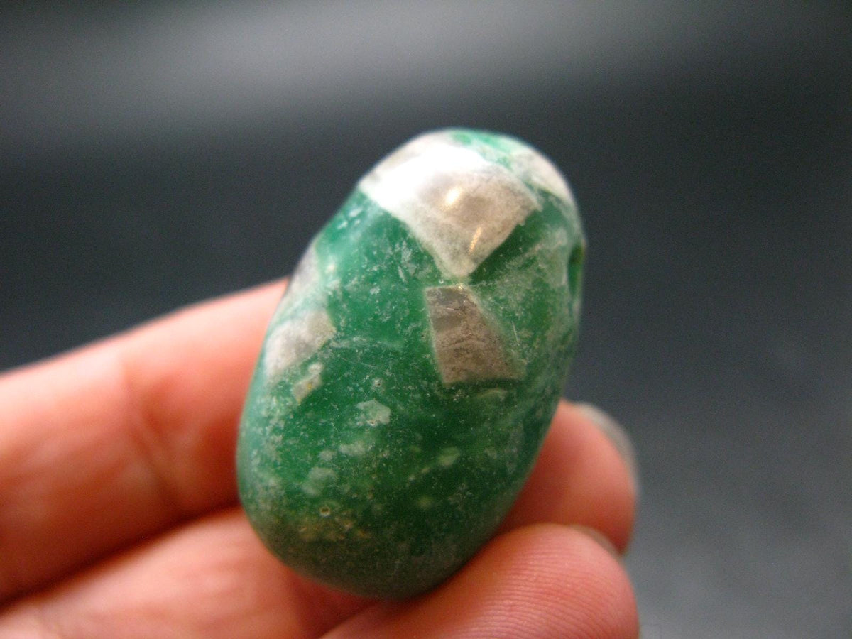 Rare Variscite Metal Free Pendant From Utah - 1.2"