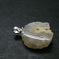 Anandalite Quartz Crystal Silver Pendant From India - 1.0" - 3.64 Grams