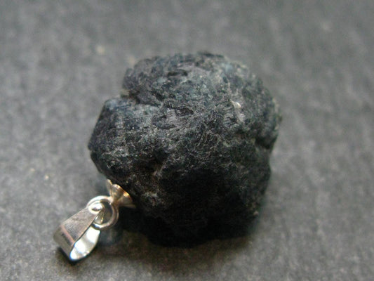 Natural Alexandrite Chrysoberyl Crystal Silver Pendant From Zimbabwe - 5.29 Grams