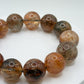 Rutilated Quartz Bracelet – Natural Gemstone Stretch Beaded Jewelry