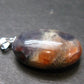 Iolite Cordierite & Sunstone Silver Pendant From India - 1.2" - 5.8 Grams